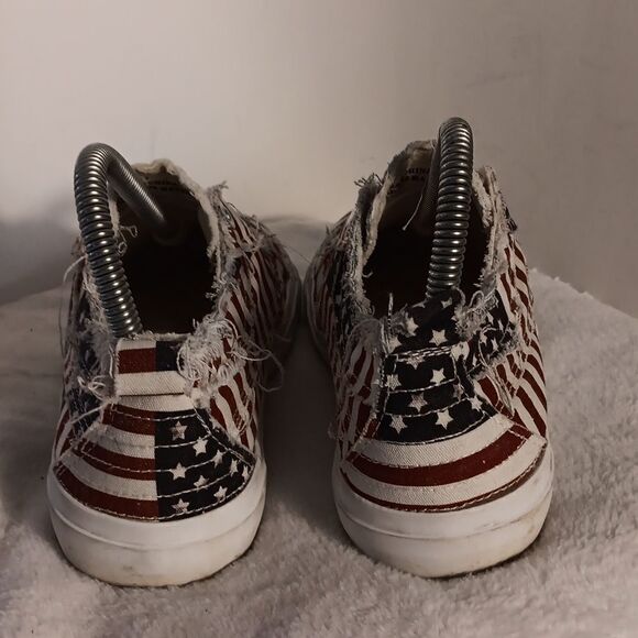 Corkeys Babalu Laceless Patriotic Sneakers - Picture 3 of 7